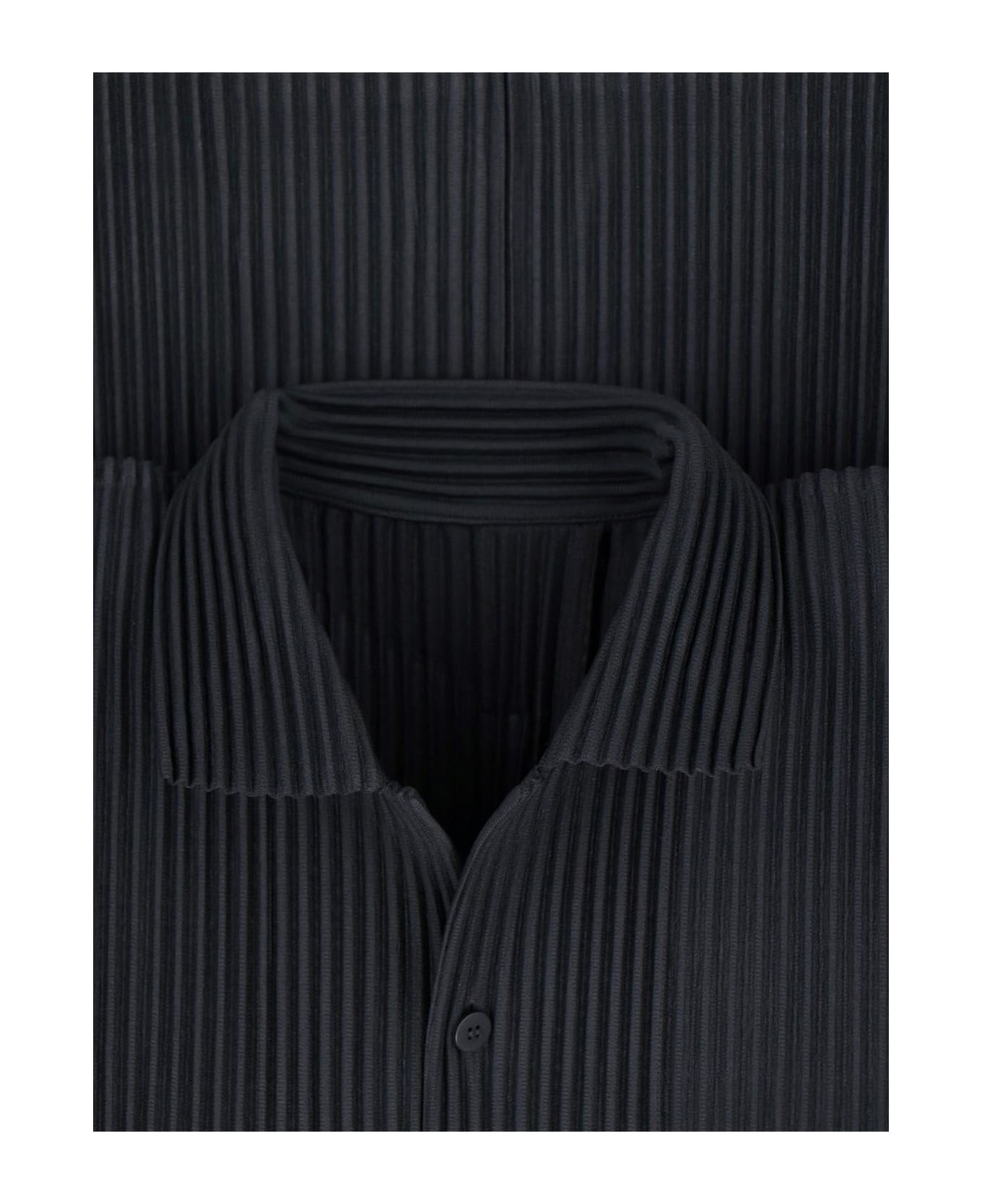Homme Plissé Issey Miyake 'mc July' Pleated Shirt | italist