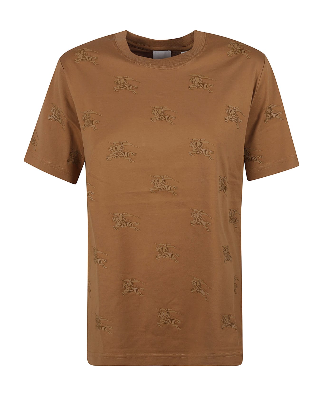 Burberry Logo Motif T-shirt - Brown