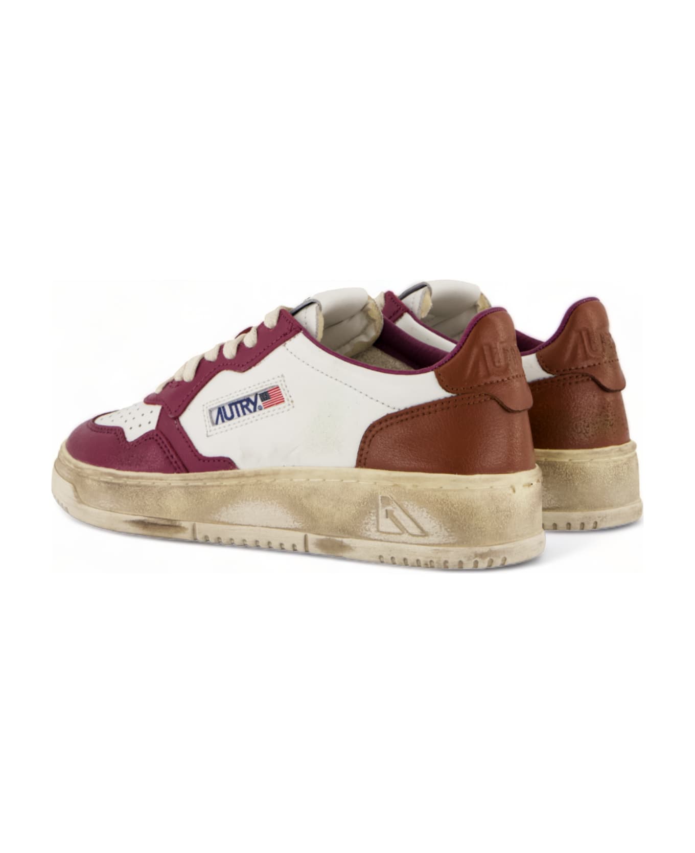Autry Sup Vint Low Leat Leat - Rspryrd Cshl