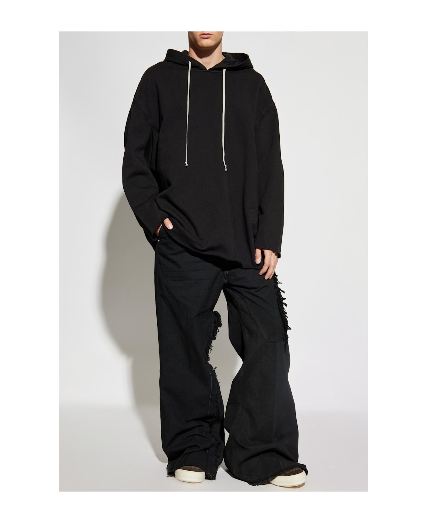 DRKSHDW Rick Owens Drkshdw Hoodie 'peter' - BLACK