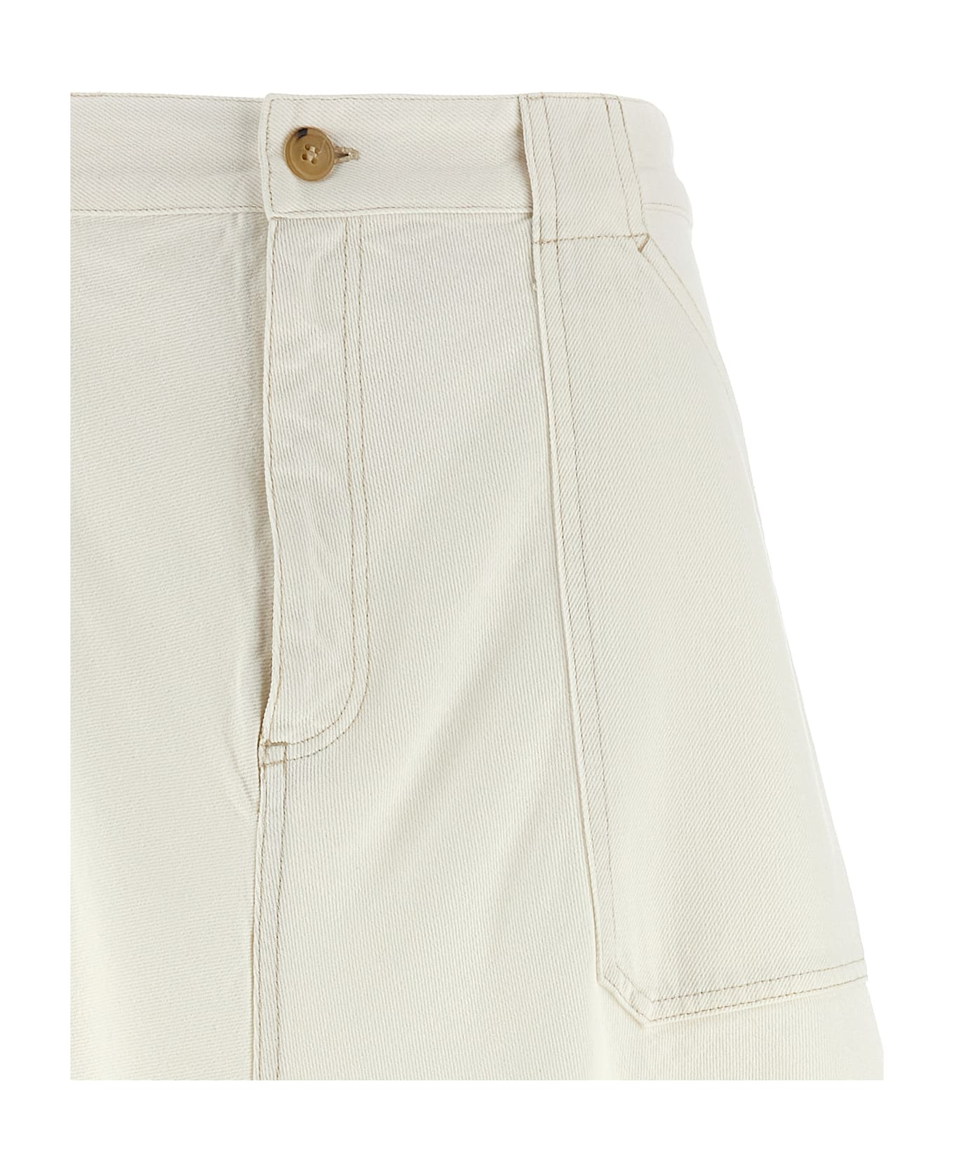 A.P.C. 
laurie
 Skirt - White