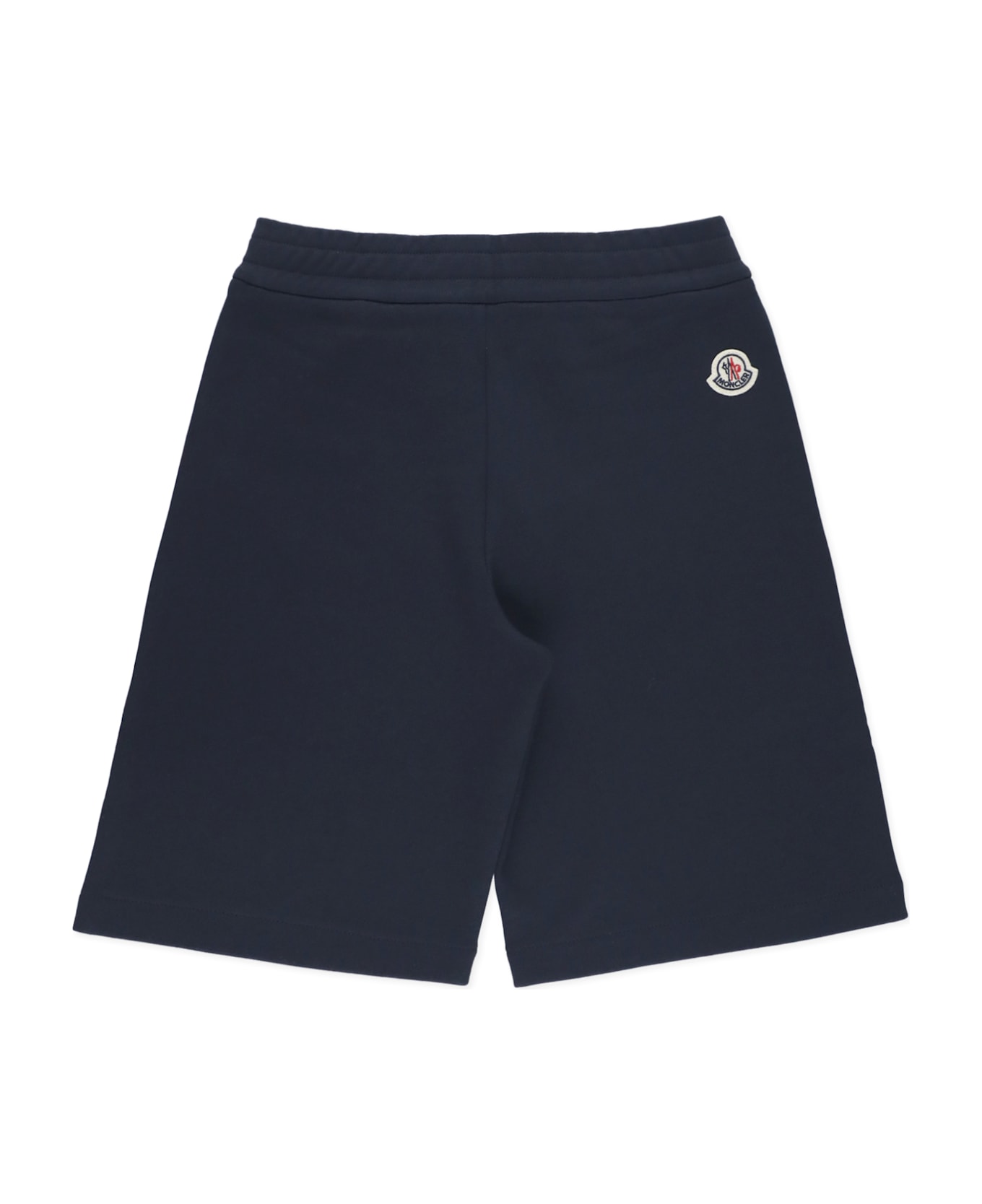 Moncler Logoed Bermuda Shorts - Blue