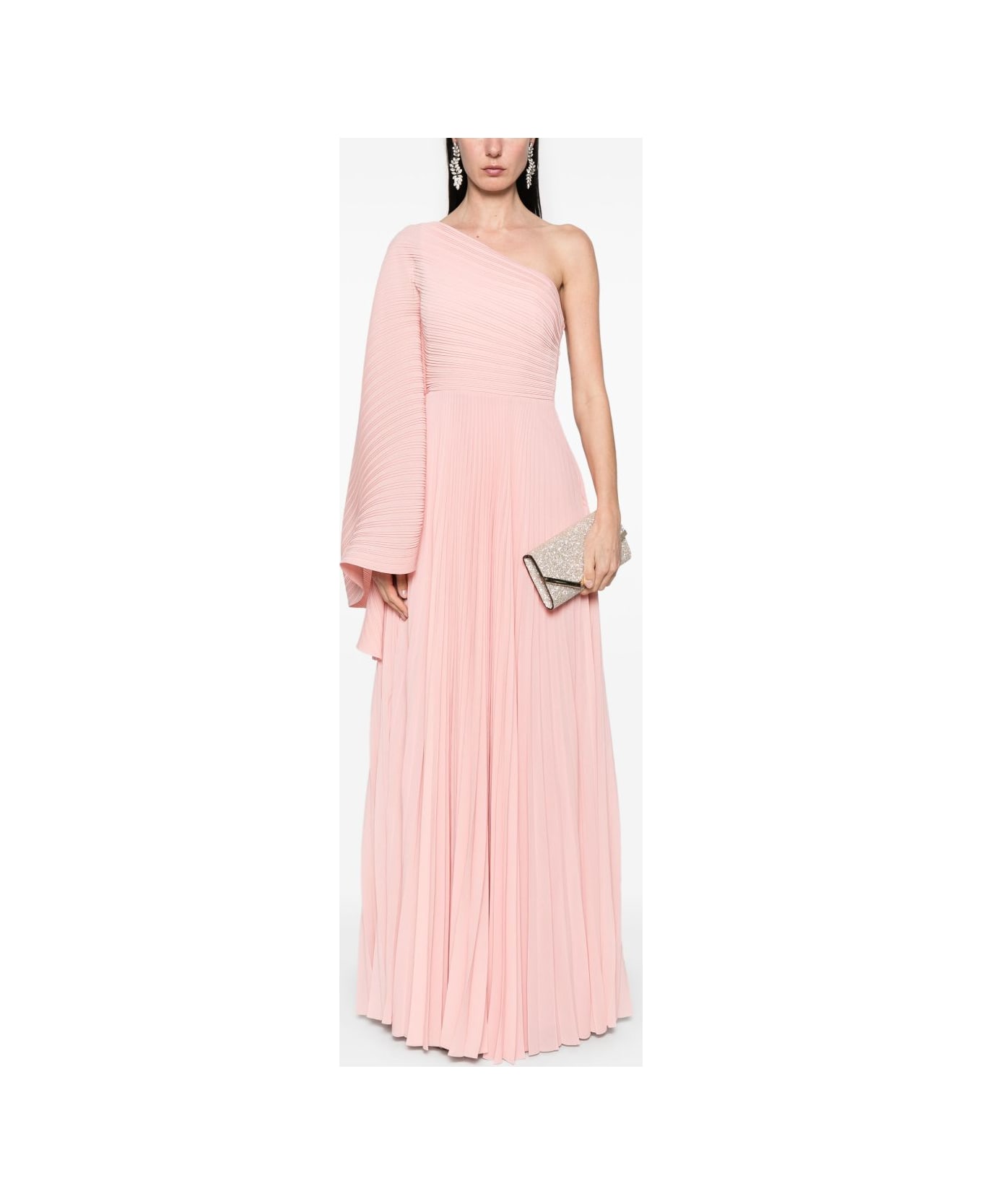 Solace London Maci Maxi Dress - Pink