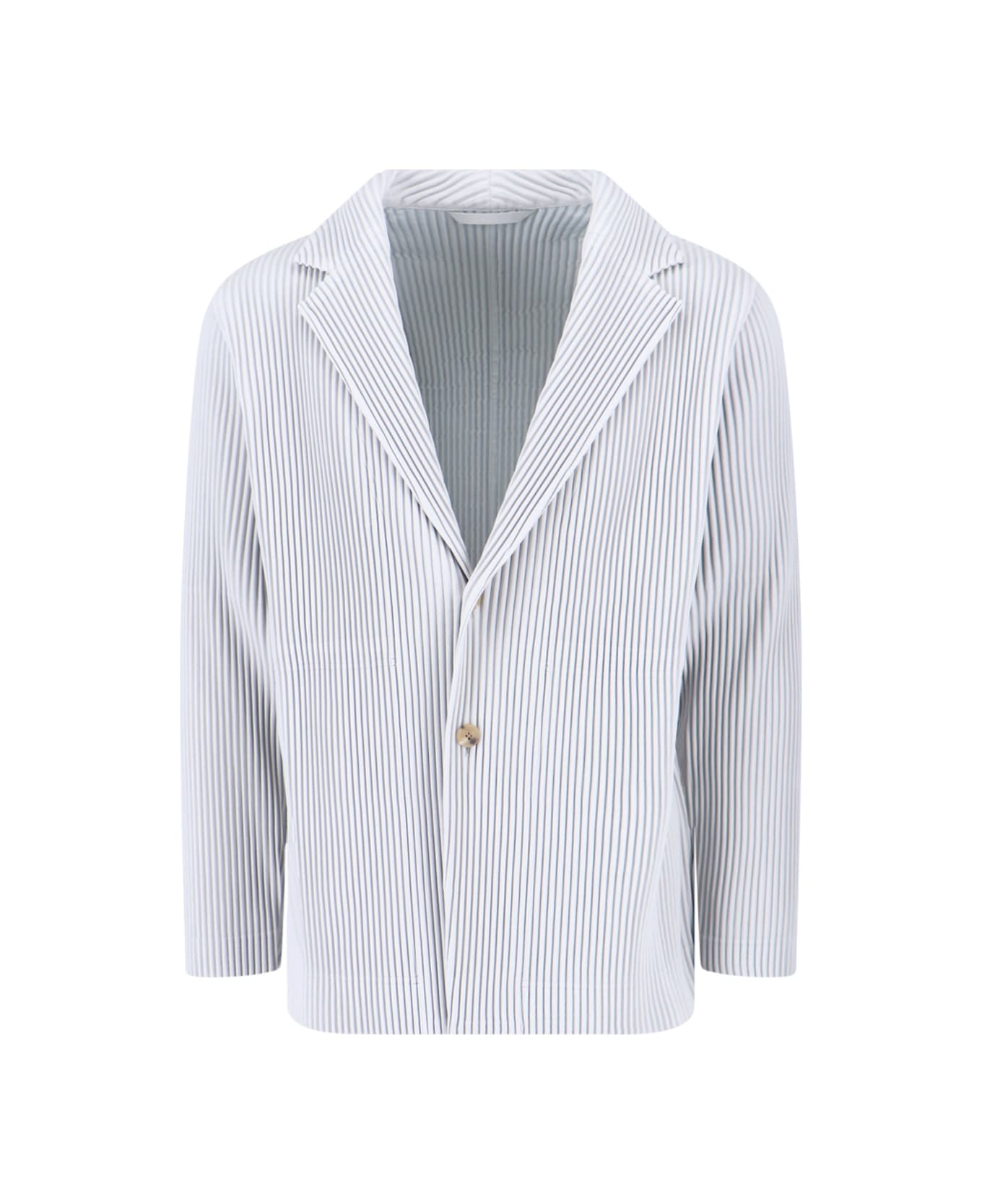 Homme Plissé Issey Miyake 
basics
 Blazer - Gray