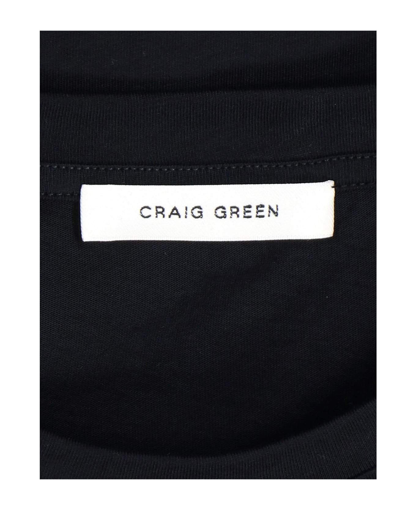 Craig Green Patch Detail T-shirt - Black シャツ