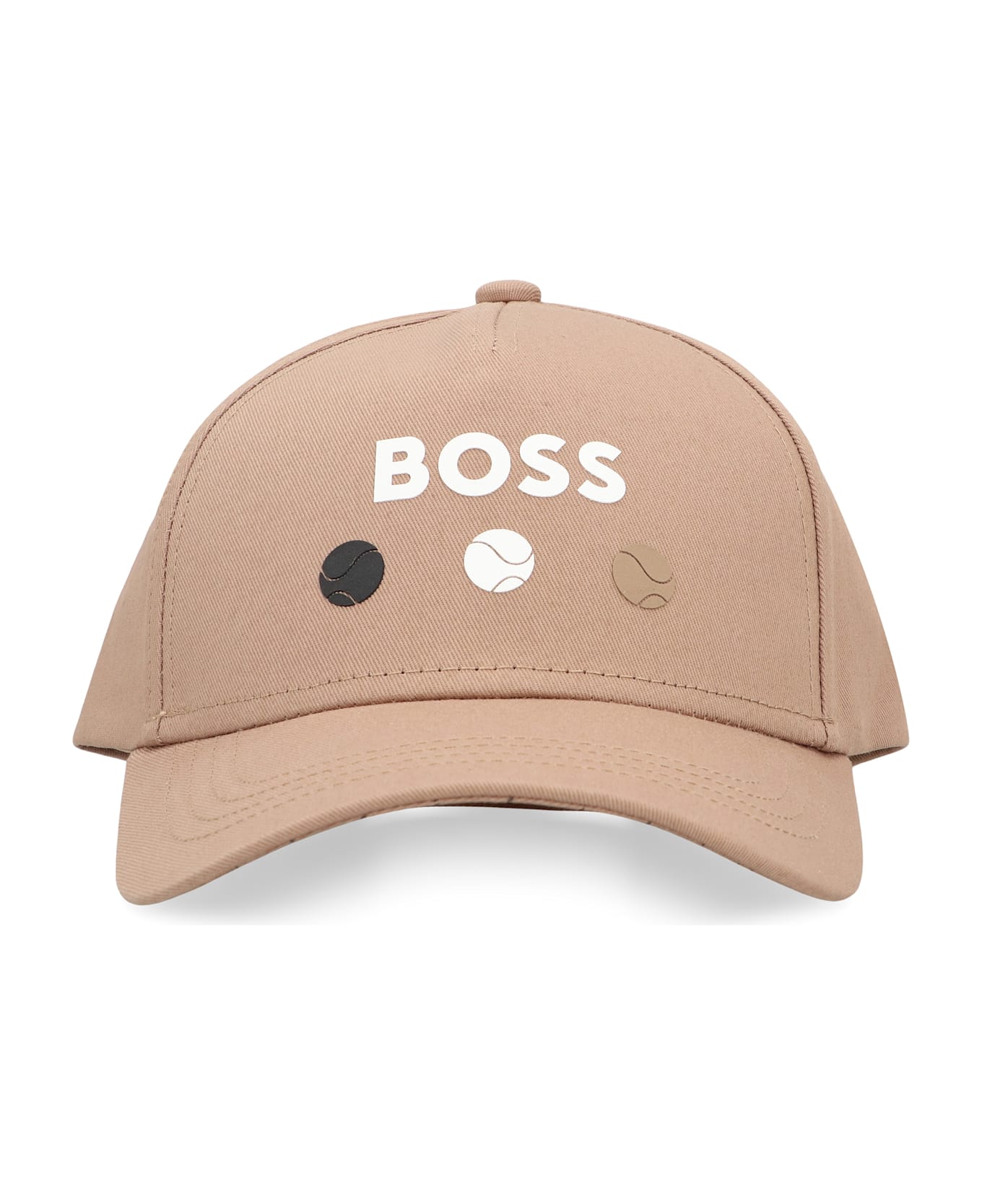 Hugo Boss Baseball Cap With Logo - Beige
