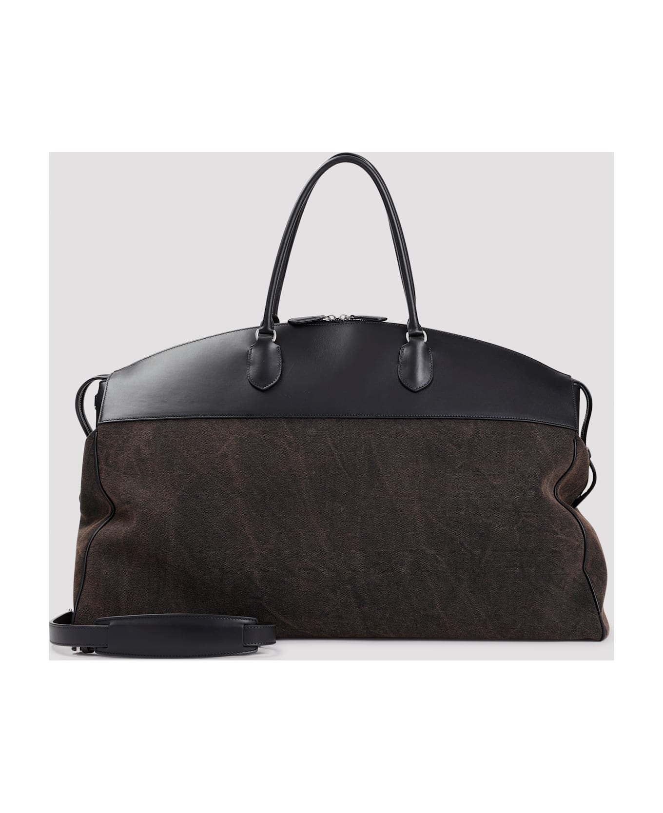 The Row Xl George Bag - Bblcs Black Black Ans