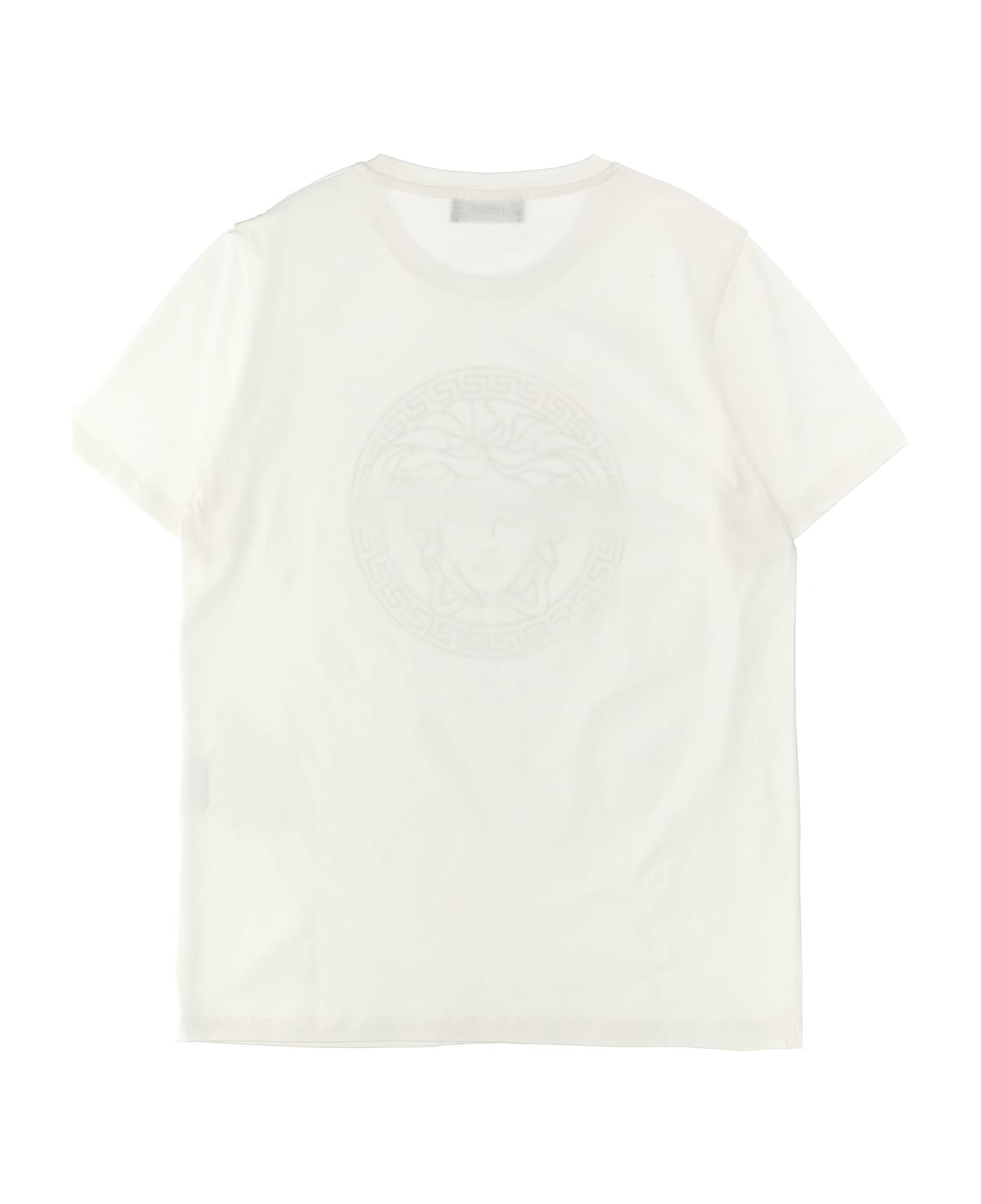Versace Logo Print T-shirt - White