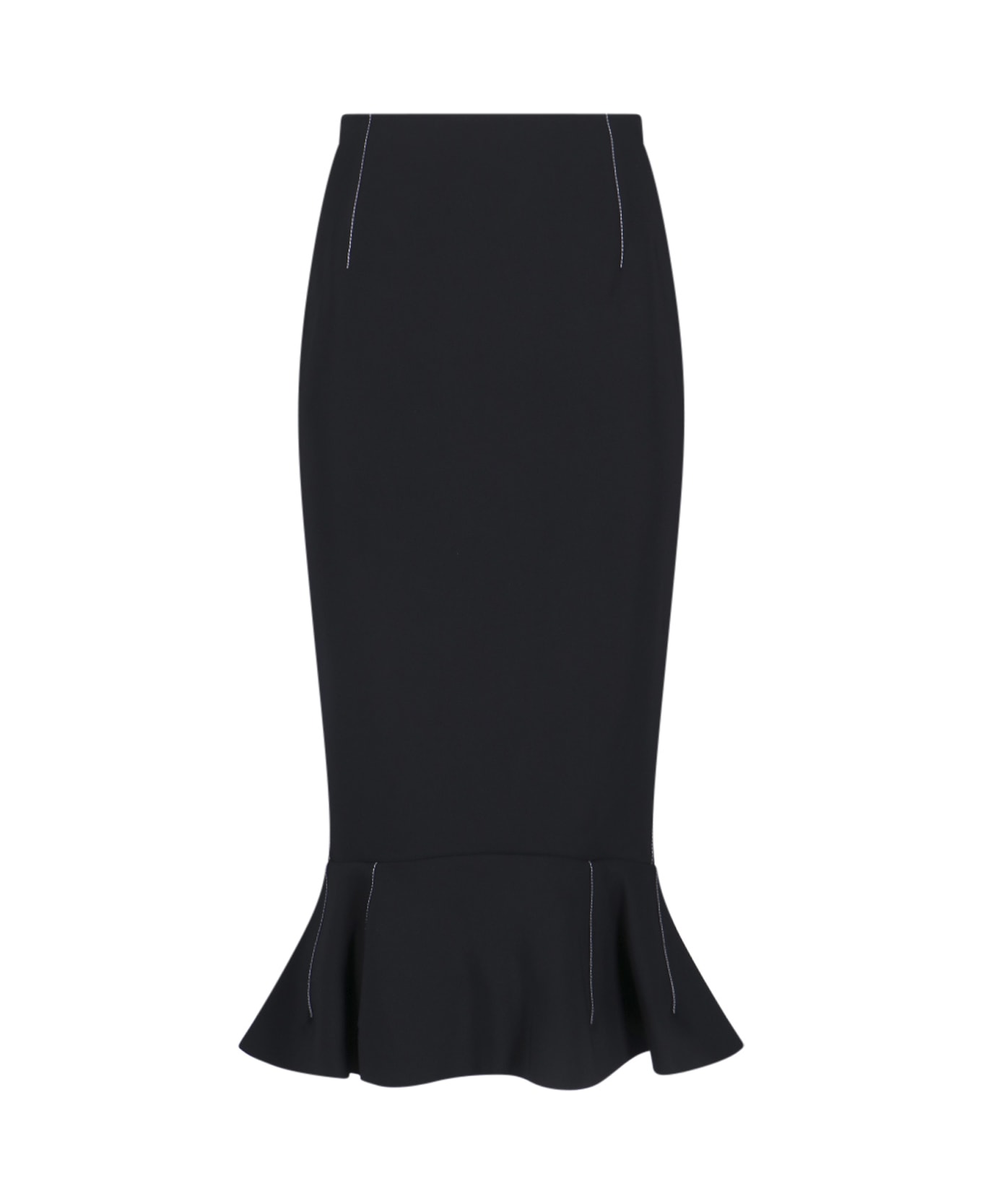 Marni Flounced Sheath Skirt - Black スカート
