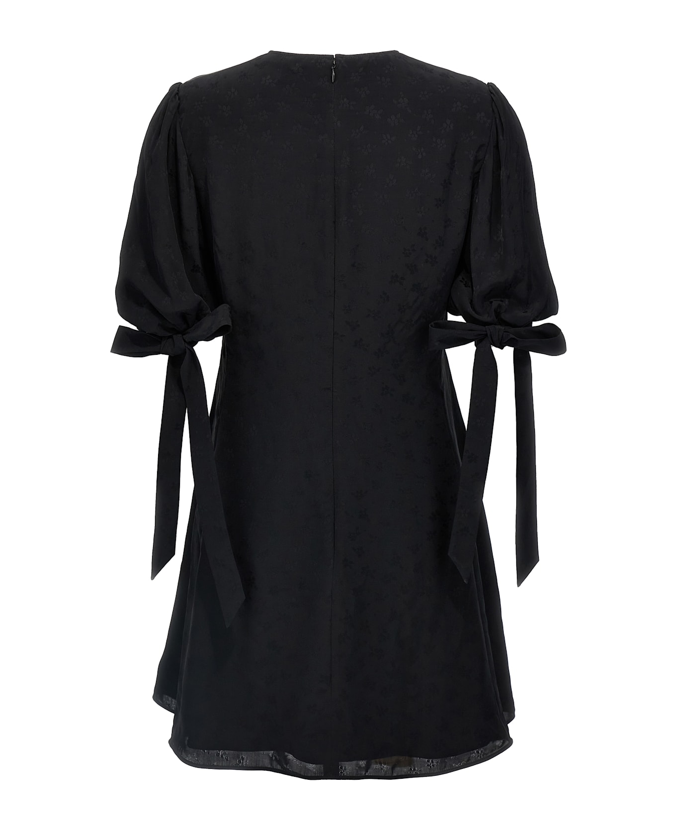 Chloé Floral Viscose Dress - Black  