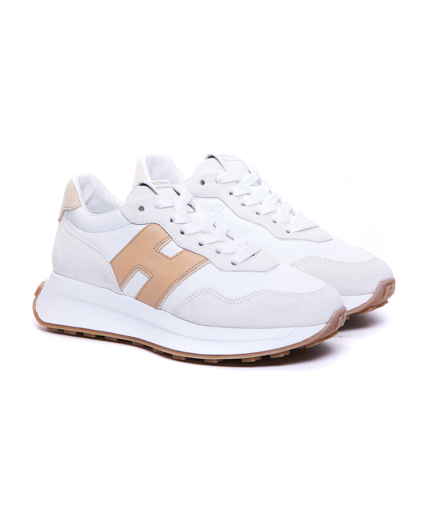 Hogan H641 Sneakers - Grigio e marrone