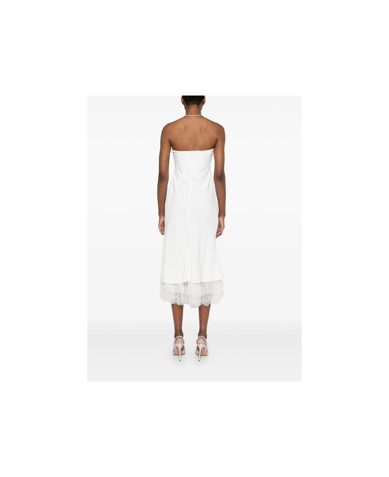 Alessandra Rich Dress - WHITE