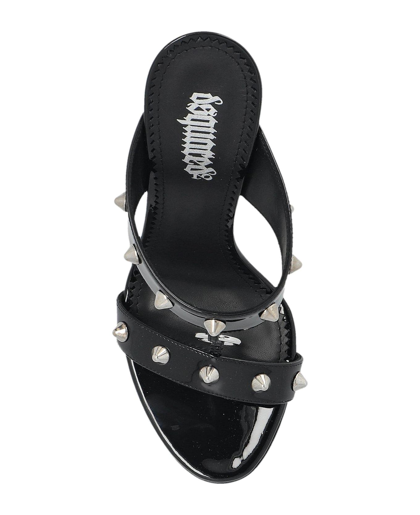 Dsquared2 Stud-detailed Heeled Sandals - Black