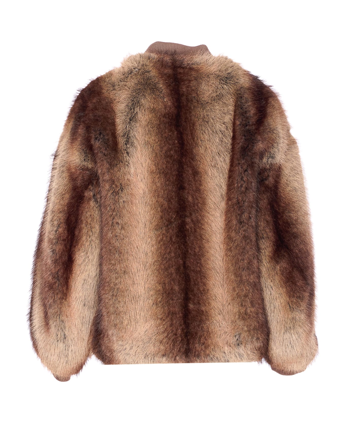 S.W.O.R.D 6.6.44 Faux Fur Jacket - Brown