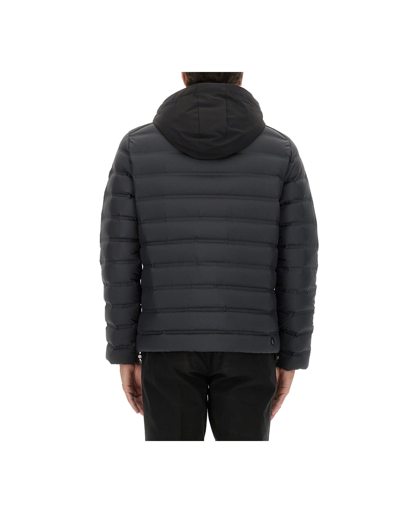 Colmar Down Jacket With Detachable Hood - BLACK