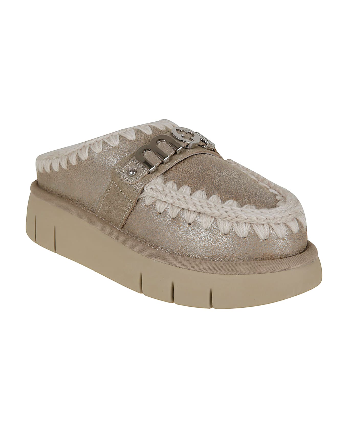 Mou Bounce Clog Special Leather