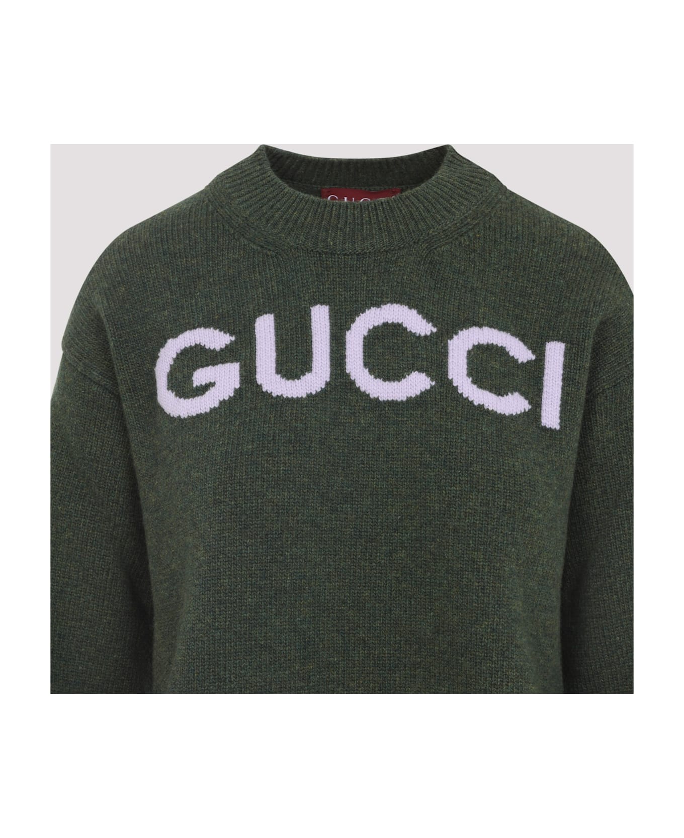 Gucci Logo Sweater - Green Lilac