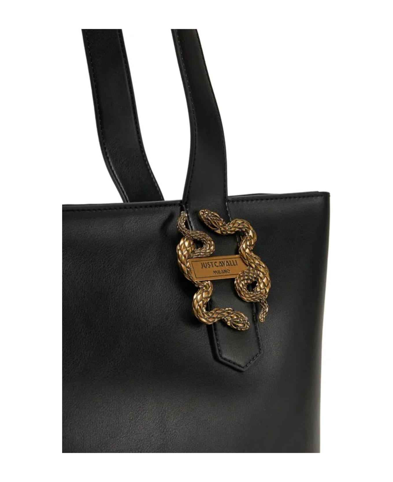 Just Cavalli Tote Bag - Black