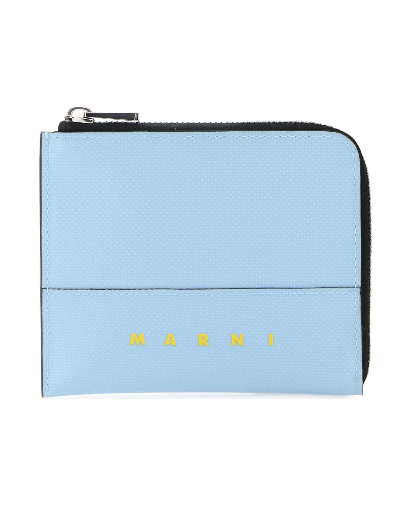 Marni Light-blue Pvc Wallet - LIGHTBLUE 財布