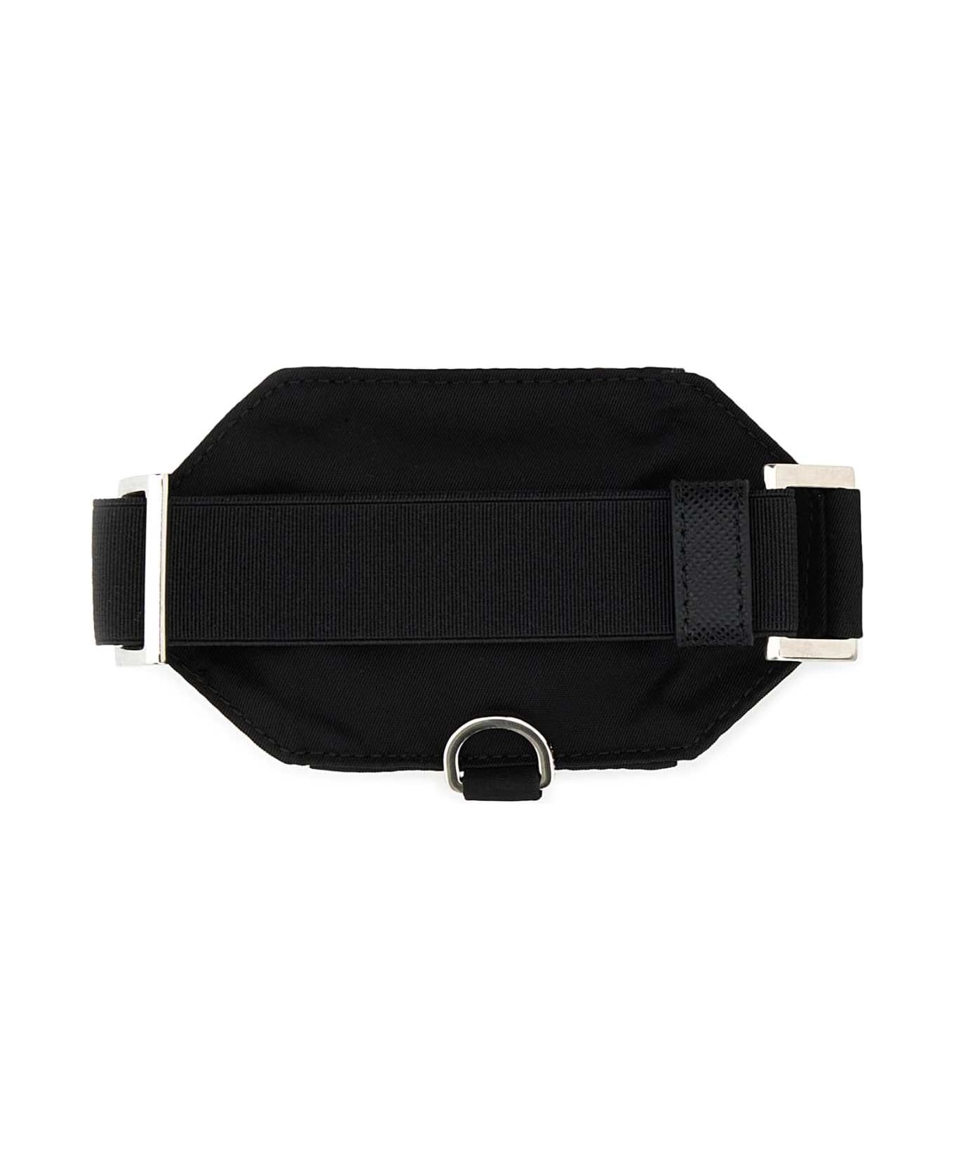 Prada Black Nylon Cuff - NERO