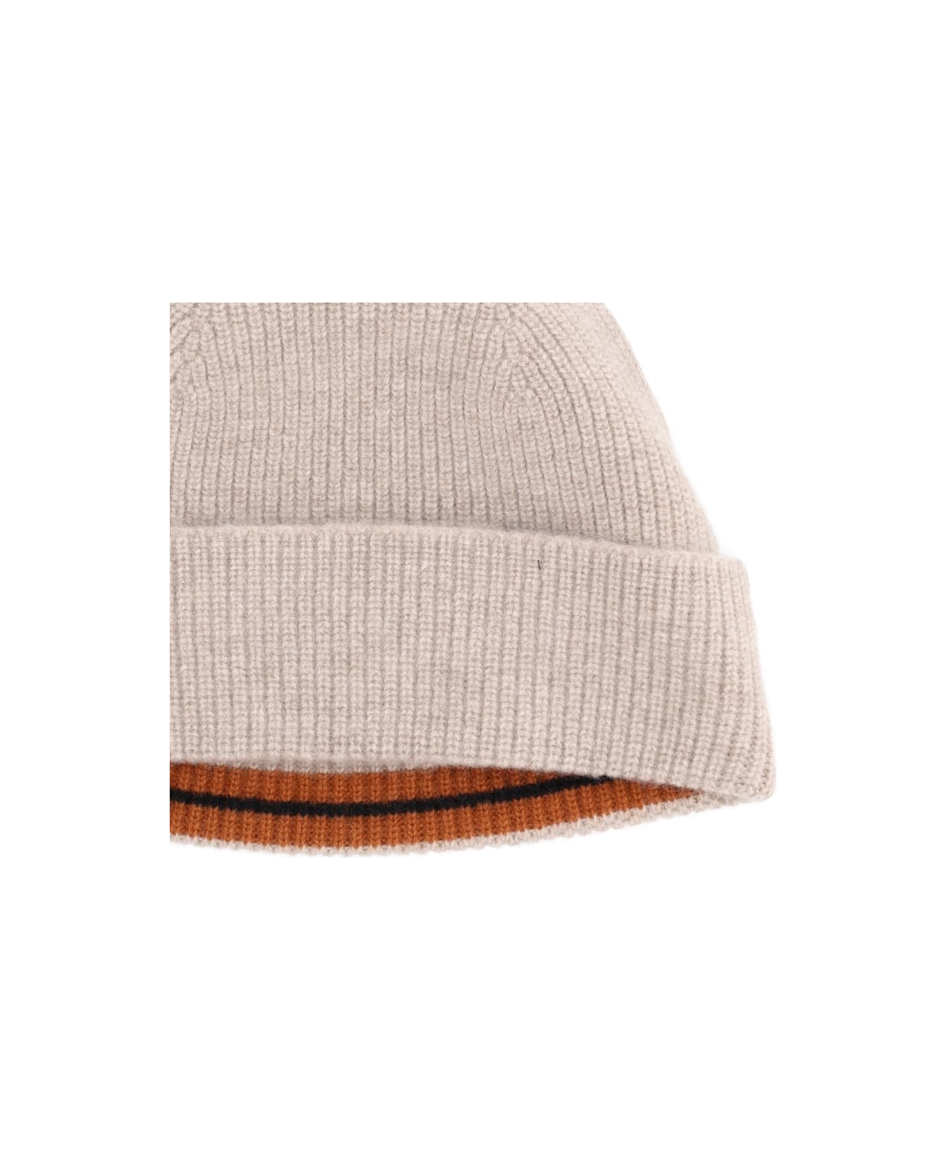 Zegna Cashmere "oasis" Beanie - NUDE 帽子