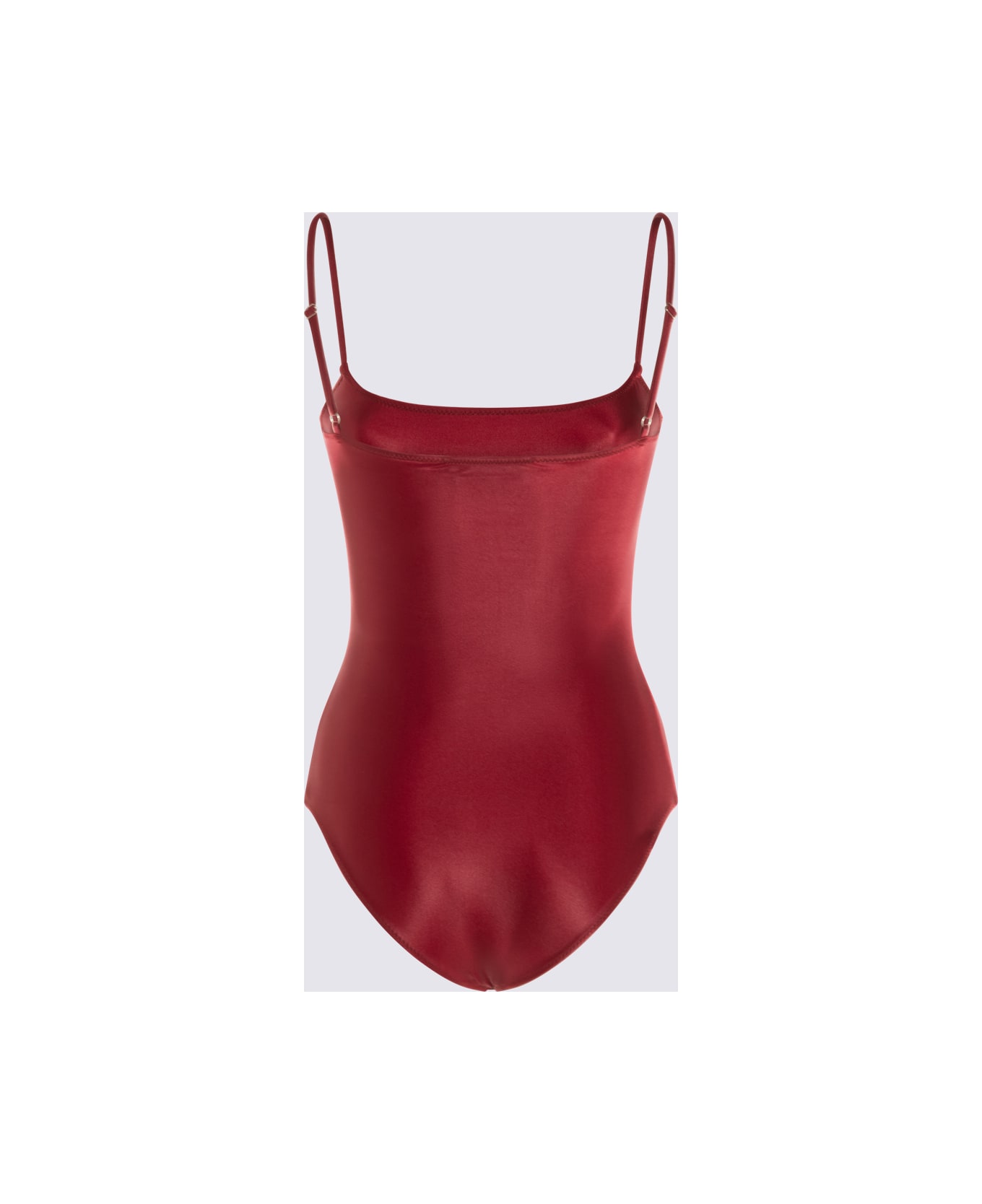 Fiorucci Red Bodysuit - BURGUNDY RED