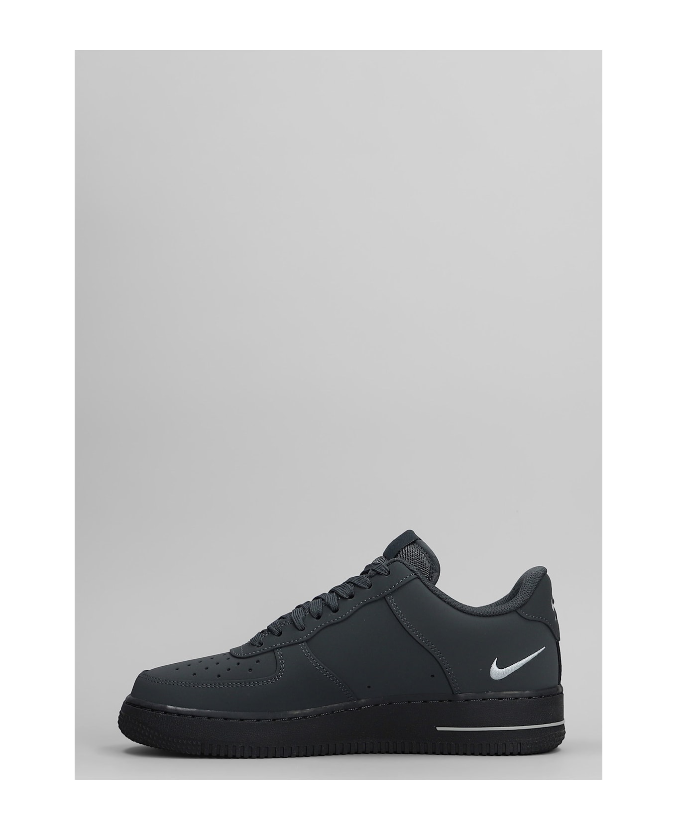 Nike Air Force 1 07 Sneakers In Grey Rubber/plasic - grey