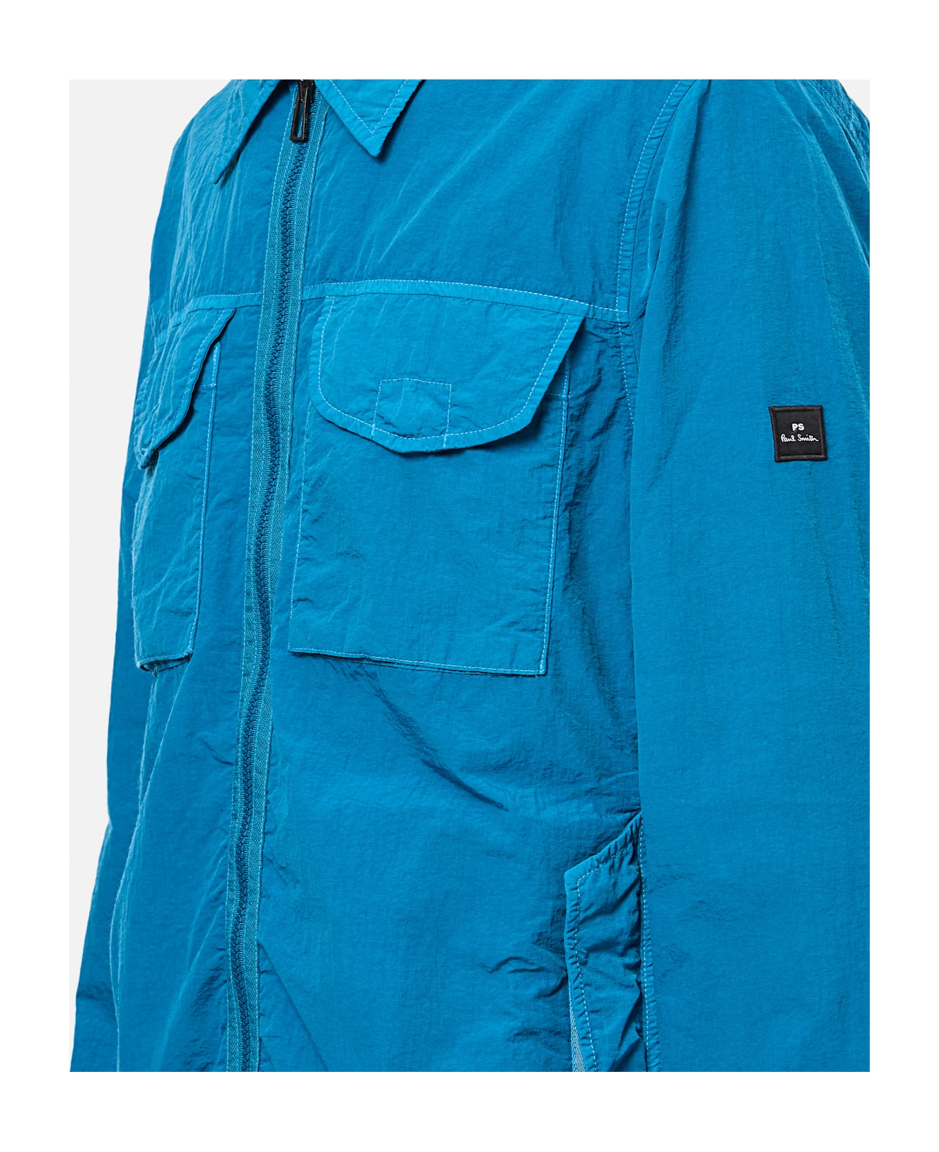 Paul Smith Pockets Jacket - Clear Blue