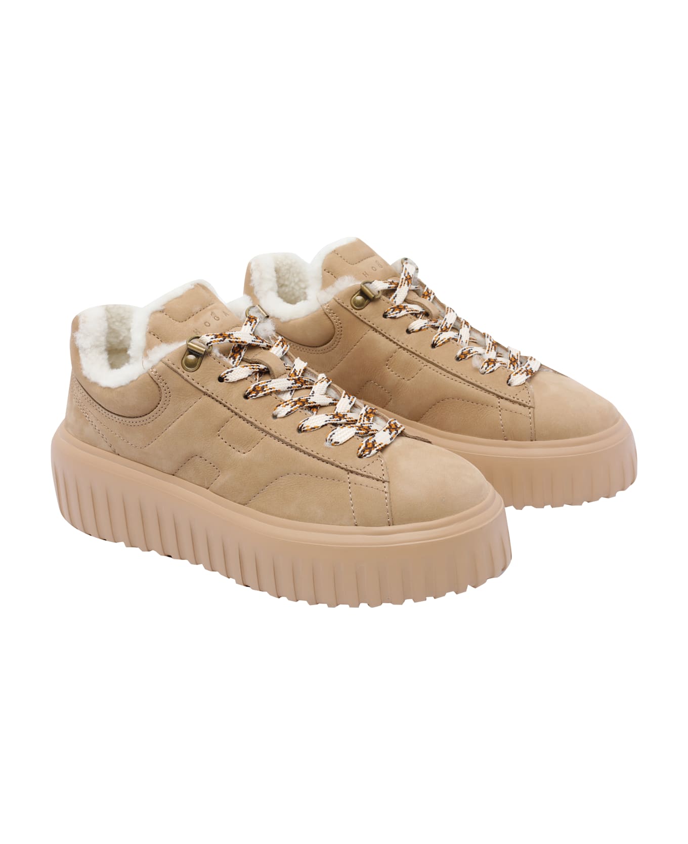 Hogan H-stripes Sneakers - Brown スニーカー