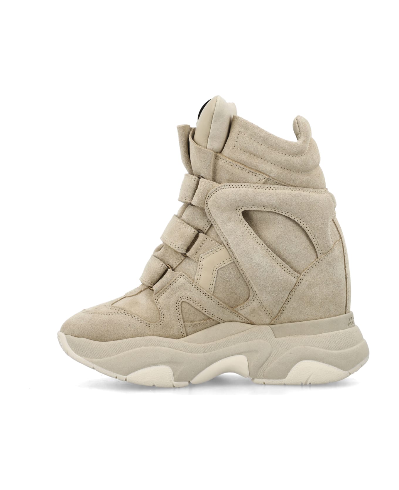 Isabel Marant Balskee High-top Sneakers - BEIGE