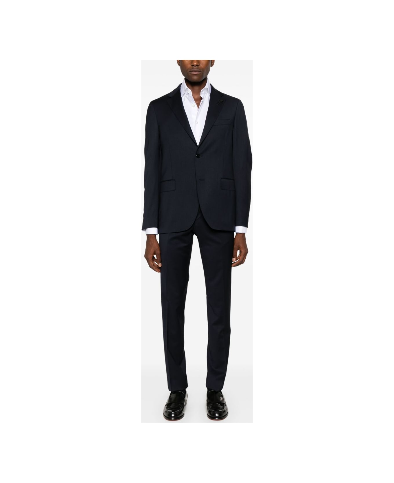 Lardini Single-breasted Suit - Blue