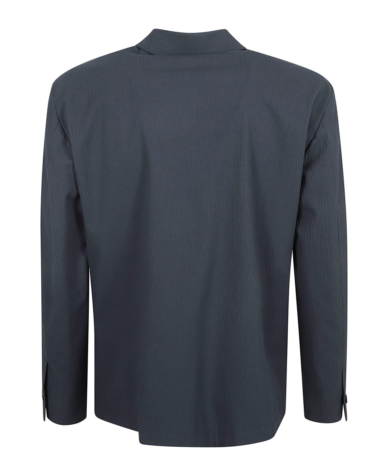 Lardini Cargo Buttoned Shirt - Navy シャツ