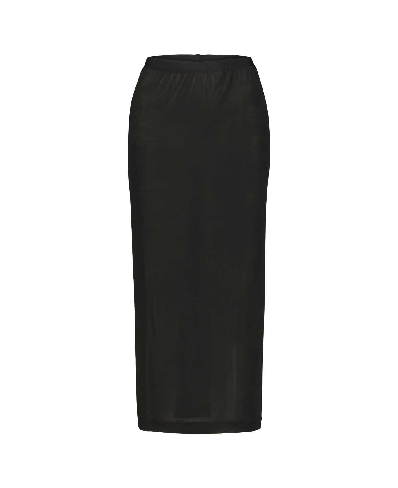 WARDROBE.NYC Sheer Skirt - Blk Black