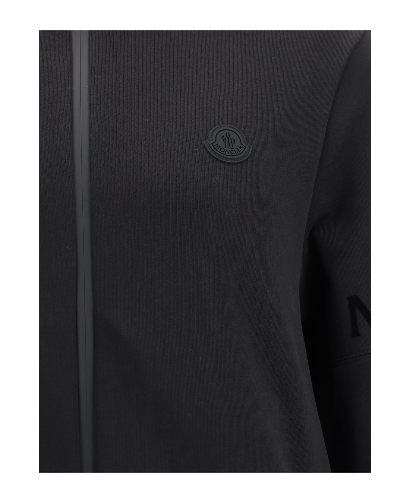 Moncler Zipped Cotton Sweatshirt