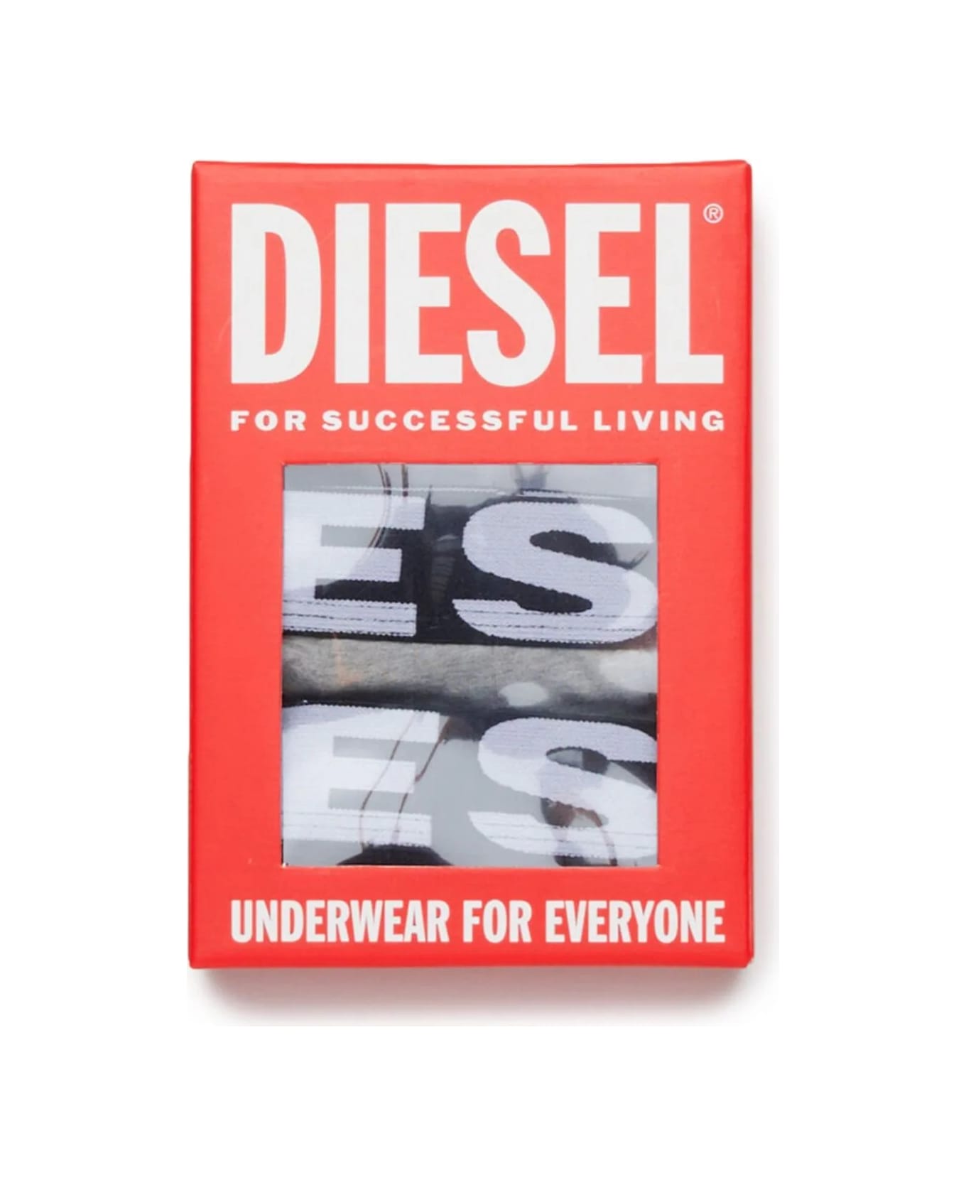 Diesel Set Of 3 Boxes With Print - White