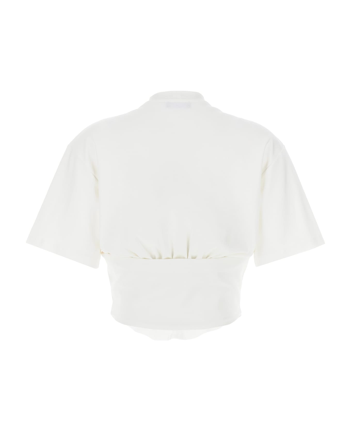 Mugler Corset T-shirt - White Tシャツ