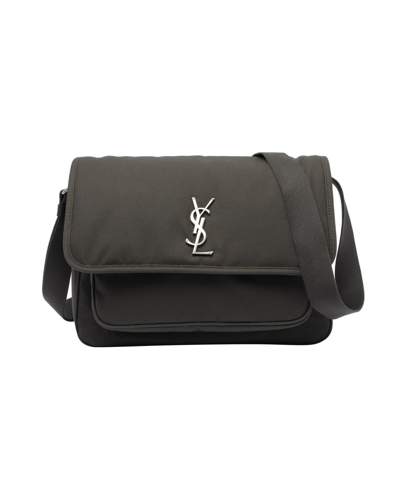 Saint Laurent Niki Logo Plaque Messenger Bag ショルダーバッグ