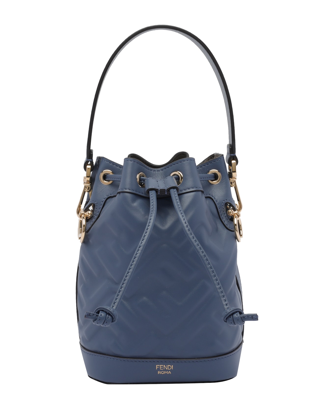 Fendi Mini Mon Tresor Leather Bucket Bag - A Mirto+os