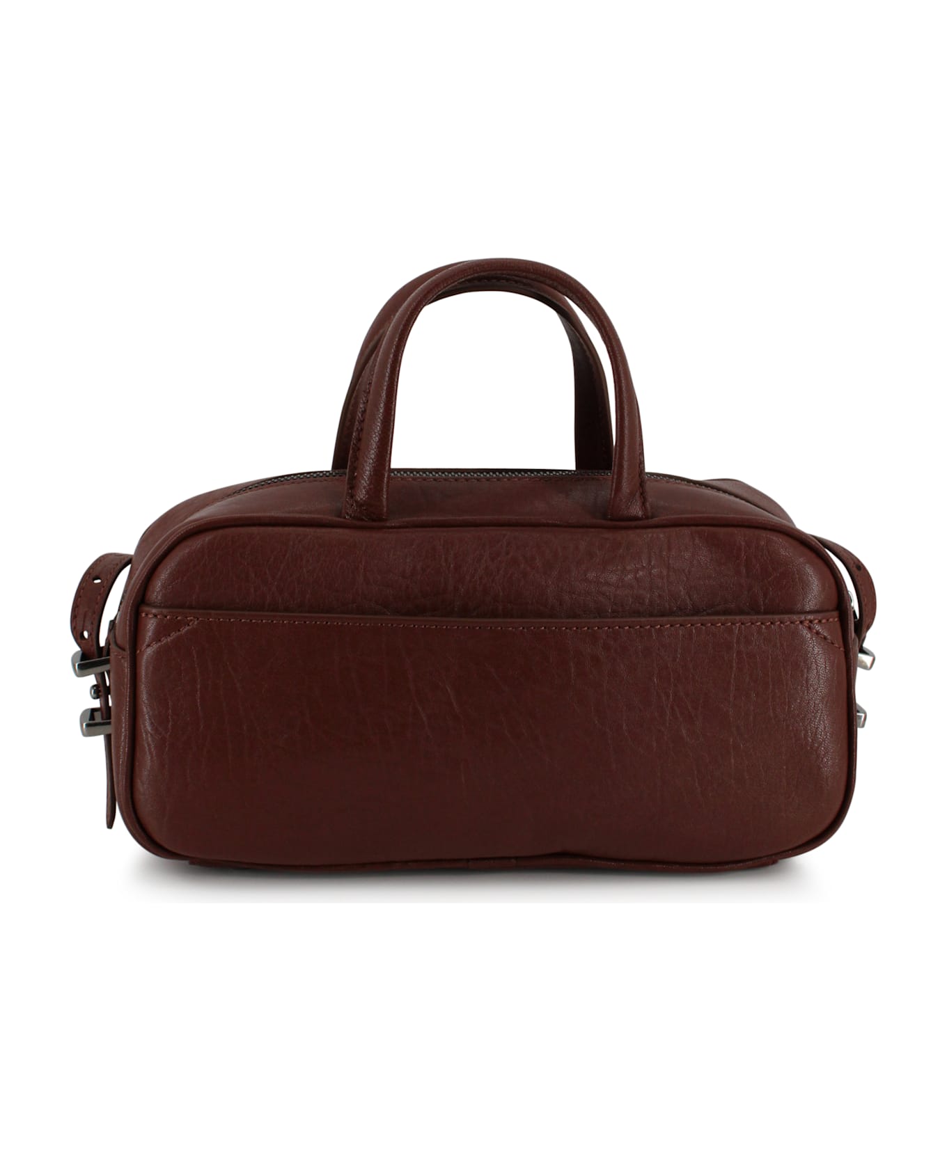 Weekend Max Mara Nappa Leather Top Box - Leather Brown
