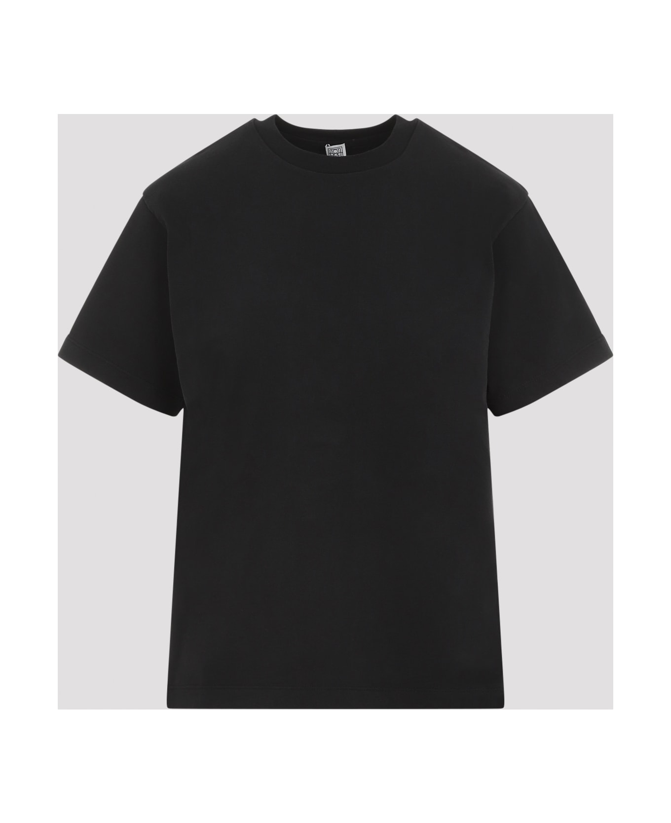 Totême Classic Cotton T-shirt - Black