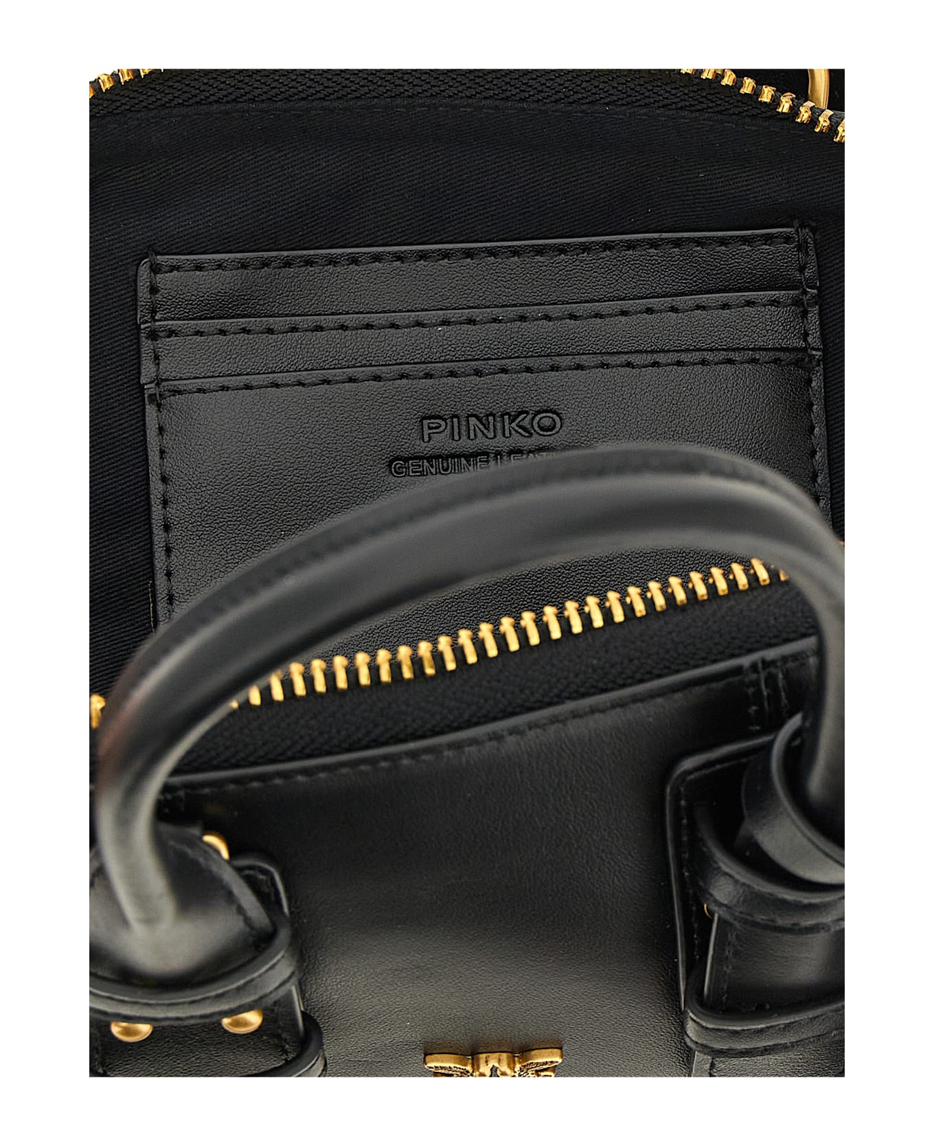 Pinko 'escape Baguette' Small Handbag - Black  
