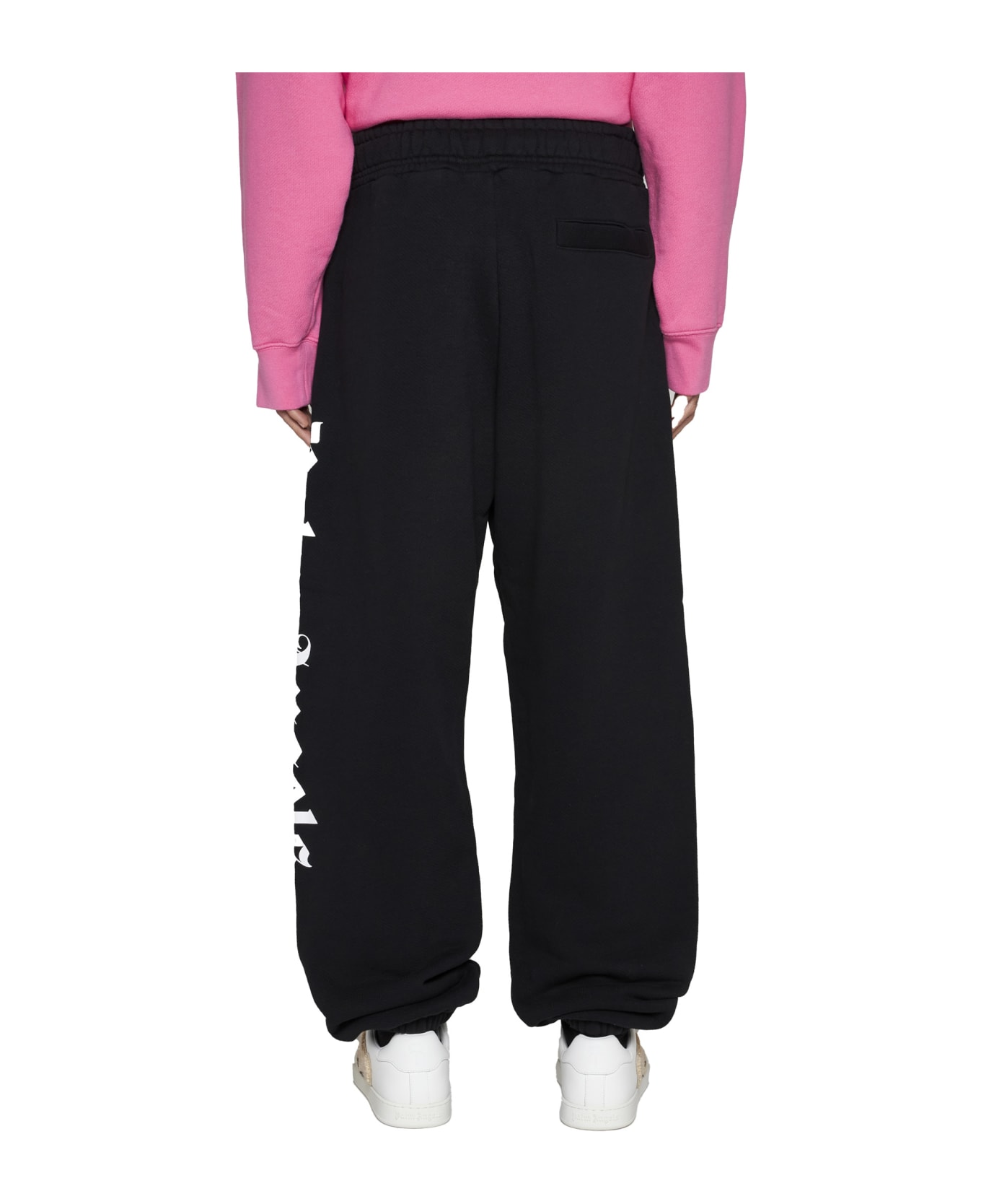 Palm Angels Logo Track Pants - Black