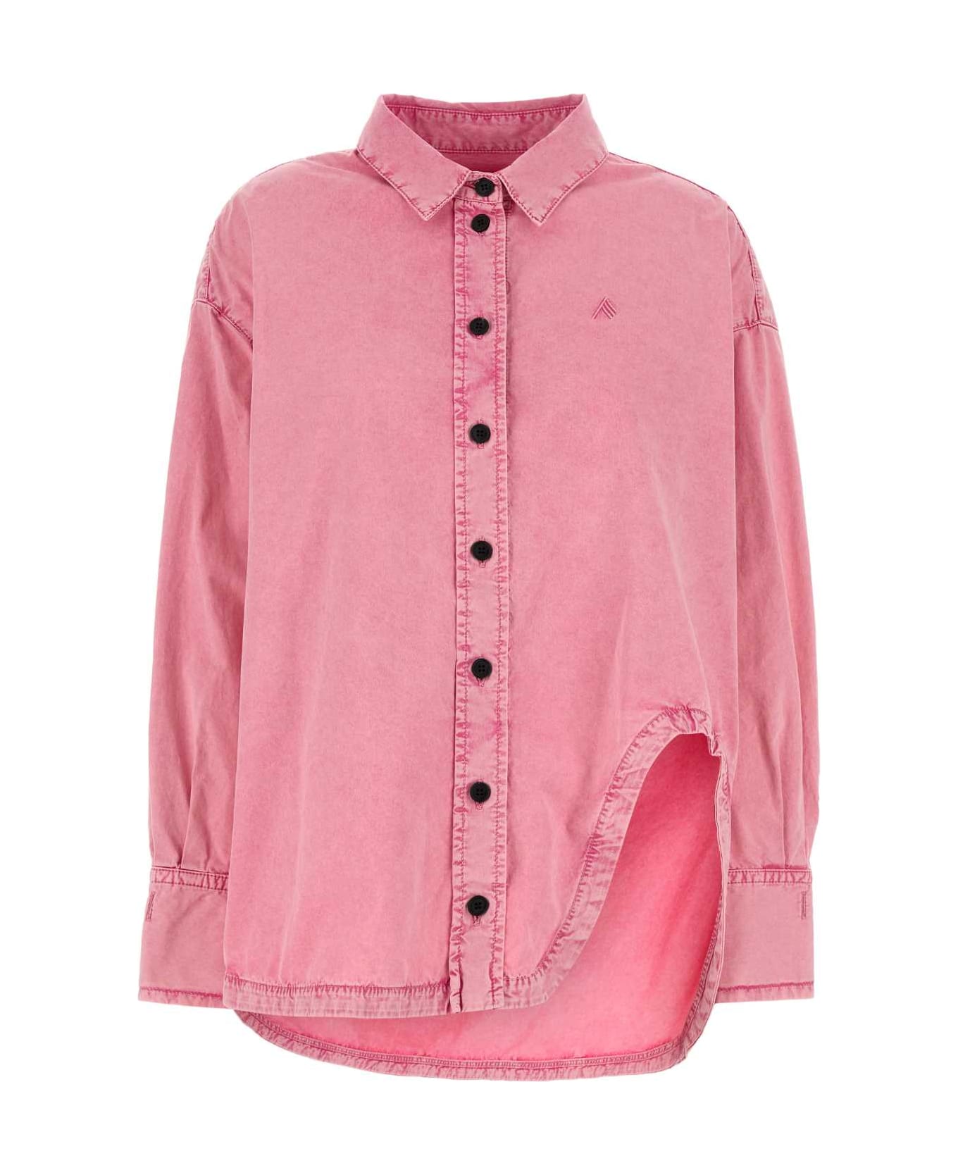 The Attico Pink Denim Oversize Shirt - PINK