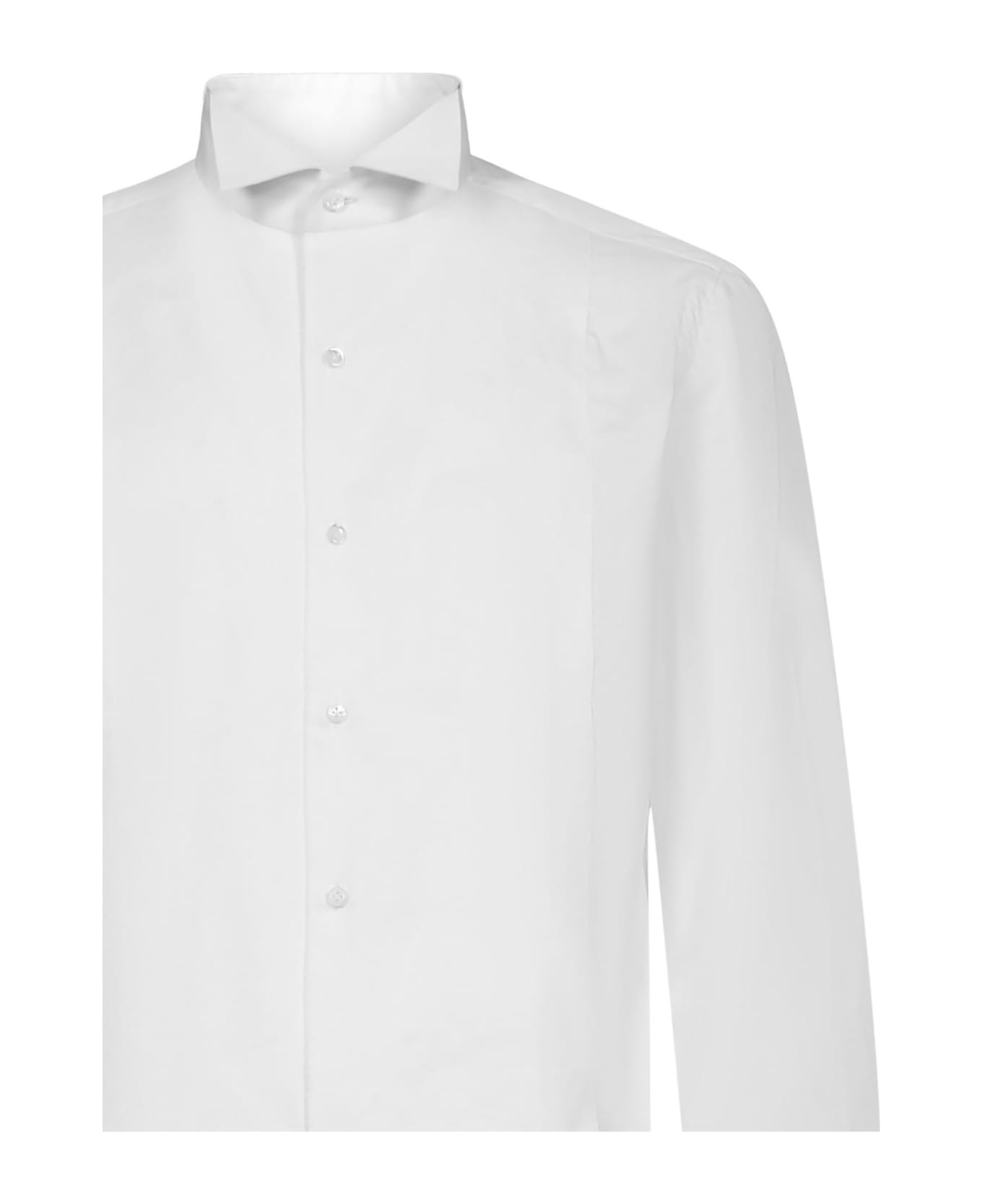 Luigi Borrelli Shirt - White シャツ