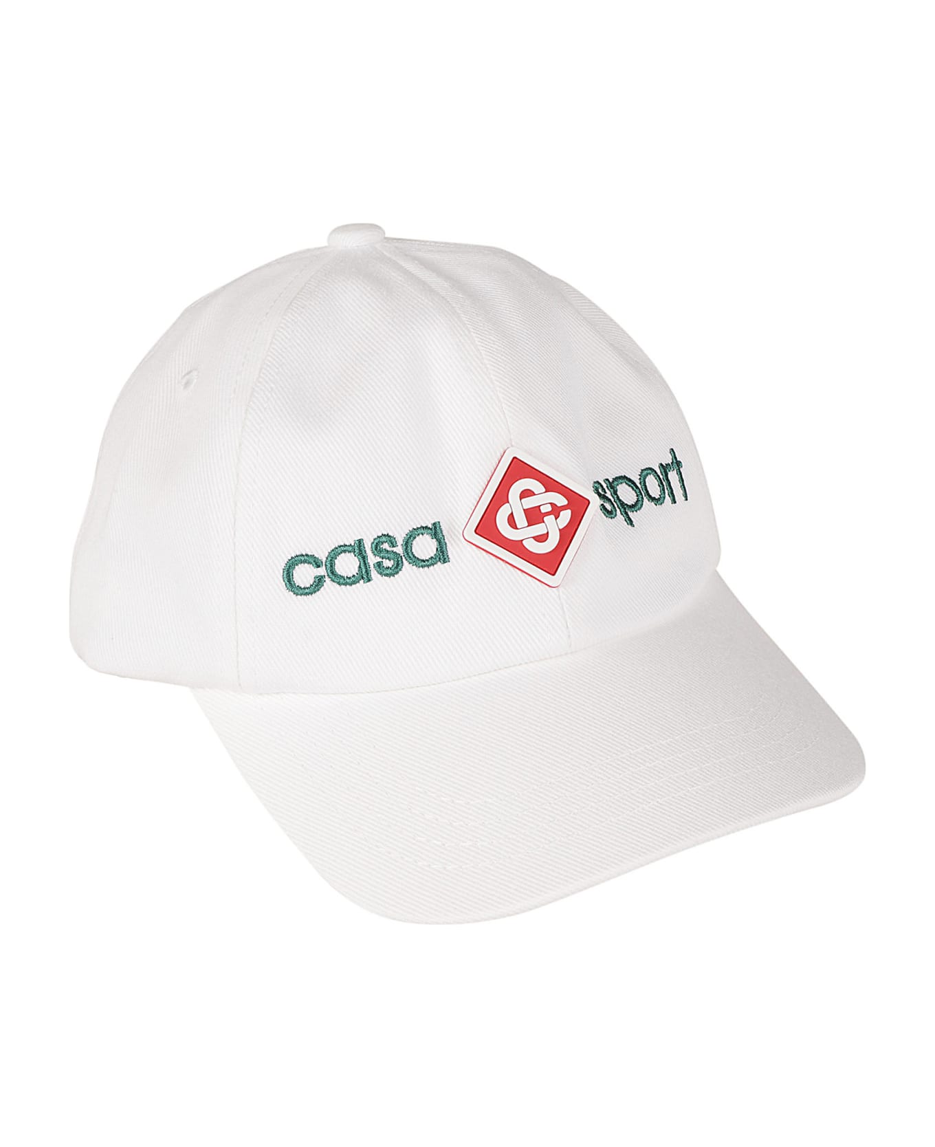 Casablanca Casa Sport Icon Embroidered Cape - White