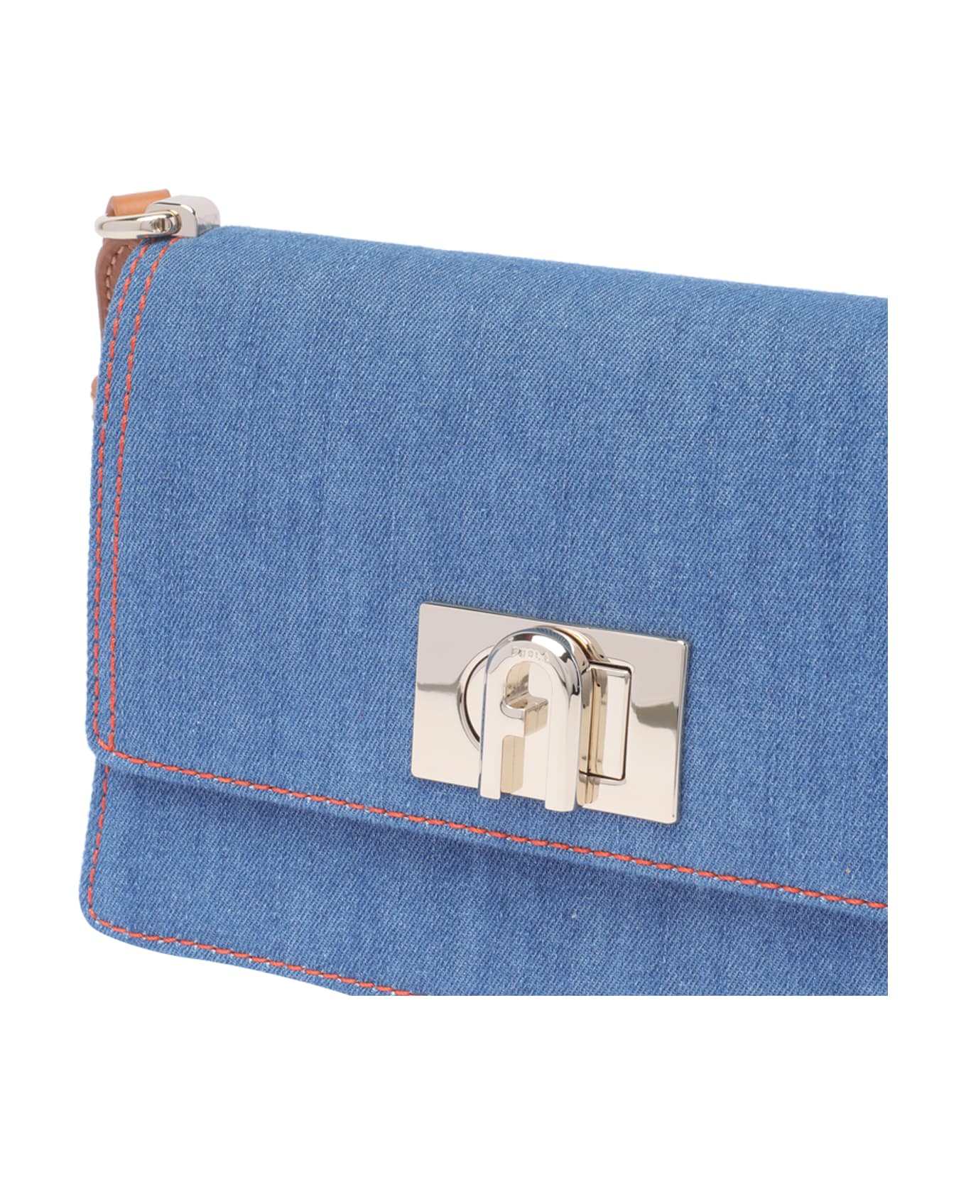 Furla Mini Furla 1927 Shoulder Bag - Blue ショルダーバッグ