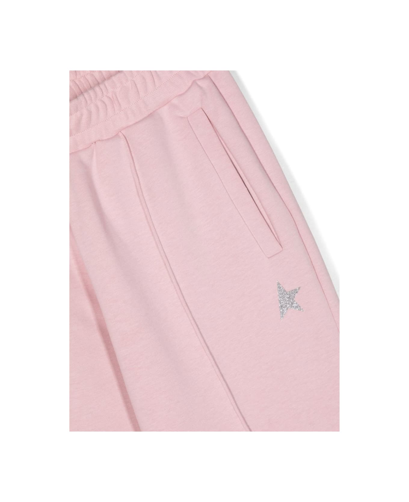 Golden Goose Jogging Pants Glitter Small Star - PINK