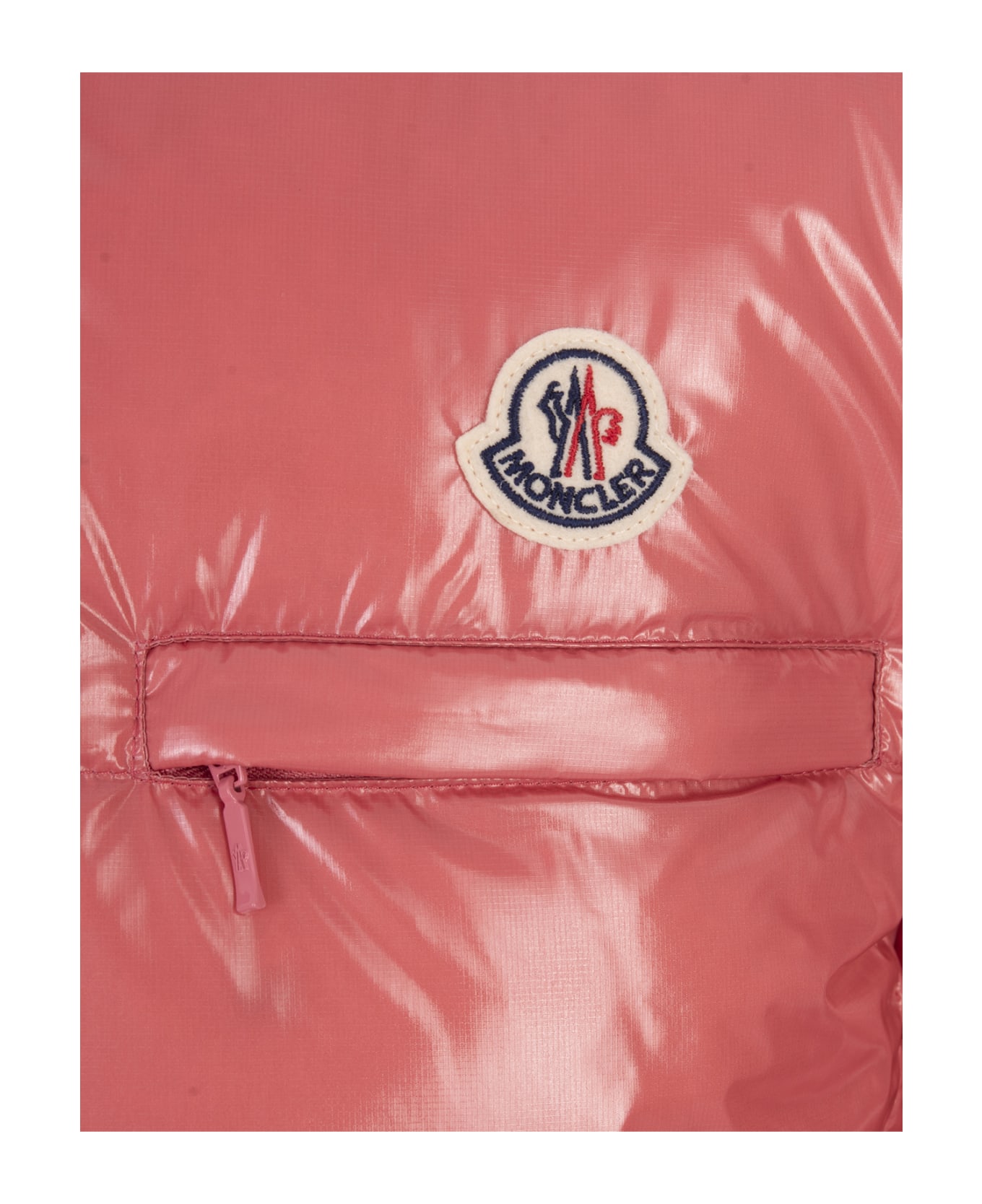 Moncler Pink Almo Down Jacket - Pink ダウンジャケット