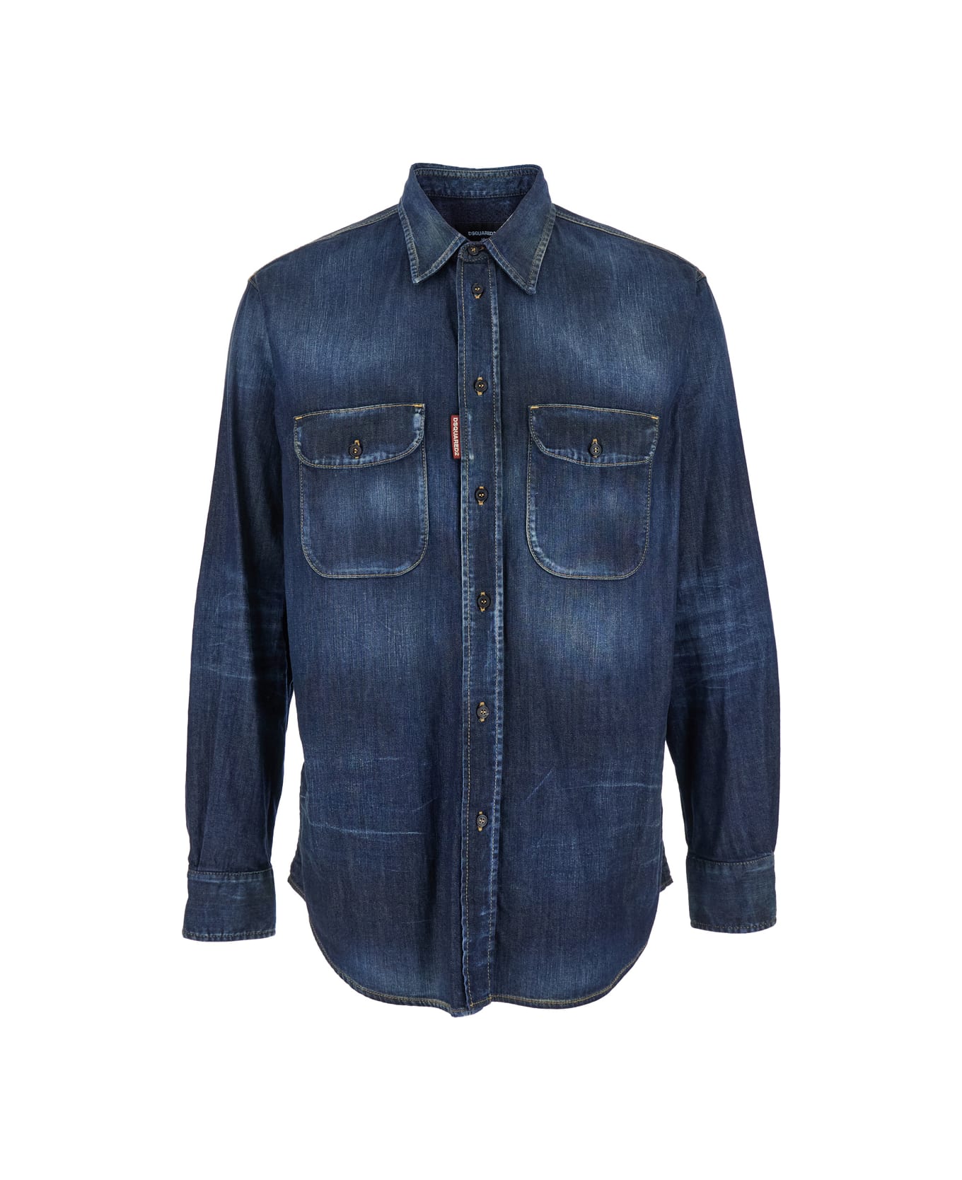 Dsquared2 Canadian Vintage Shirt - Blu