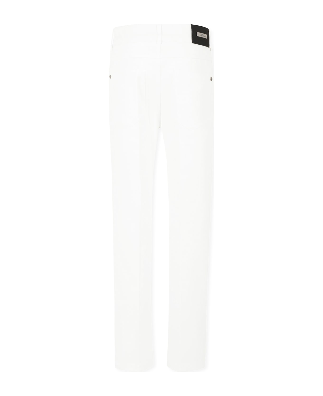 Richmond White Jeans For Boy - White